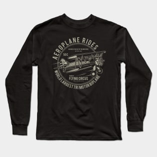 Aeroplane Rides Long Sleeve T-Shirt